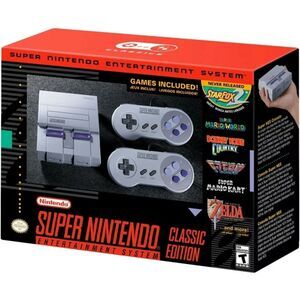 Super Nintendo Entertainment System Classic Edition (Games Included) *NEW*